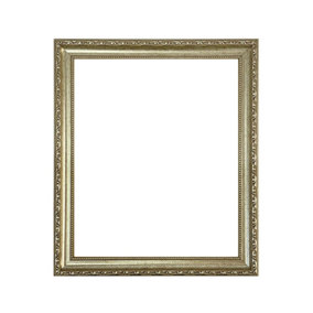 Shabby Chic Antique Silver Photo Frame 10 x 8 Inch