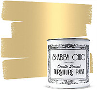 Shabby Chic Chalk Based Furniture Paint 1 Litre Antique Gold
