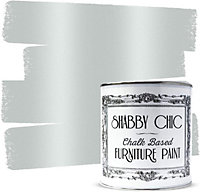 Shabby Chic Chalk Based Furniture Paint 1 Litre Antique Silver