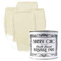 Shabby Chic Chalk Based Furniture Paint 1 Litre Antique White