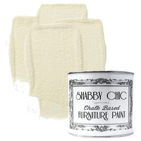 Shabby Chic Chalk Based Furniture Paint 1 Litre Antique White