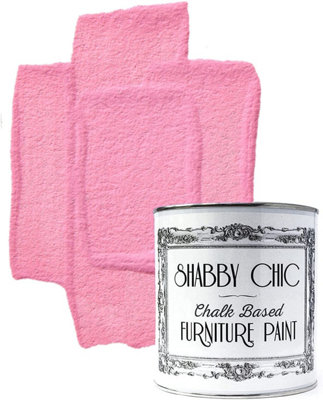 Shabby Chic Chalk Based Furniture Paint 1 Litre Dusky Pink