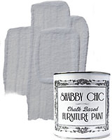 Shabby Chic Chalk Based Furniture Paint 1 Litre Grey Embrace