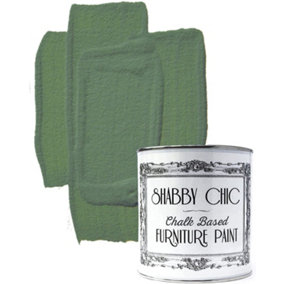 Shabby Chic Chalk Based Furniture Paint 1 Litre Olivaceous