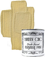 Shabby Chic Chalk Based Furniture Paint 1 Litre Rhubarb & Custard
