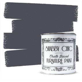 Shabby Chic Chalk Based Furniture Paint 100ml Anthracite