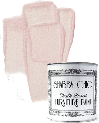 Shabby Chic Chalk Based Furniture Paint 100ml Baby Pink