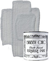 Shabby Chic Chalk Based Furniture Paint 125ml Winter Grey