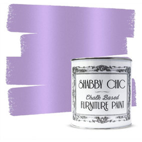 Shabby Chic Chalk Based Furniture Paint 2.5 Litre Metallic Purple