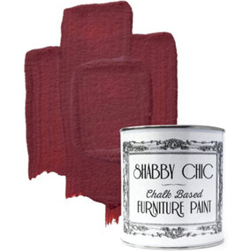 Shabby Chic Chalk Based Furniture Paint 2.5 Litre Nautical Red