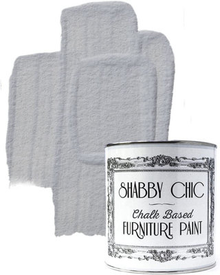 Shabby Chic Chalk Based Furniture Paint 250ml Grey Embrace