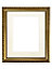 Shabby Chic Gold Frame with Ivory Mount for Image Size 40 x 30 CM