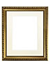 Shabby Chic Gold Frame with Ivory Mount for ImageSize A2