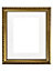 Shabby Chic Gold Frame with White Mount for Image Size A4