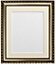 Shabby Chic Gun Metal Frame with Ivory Mount for Image Size A4