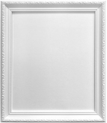 Shabby Chic White Photo Frame 12 x 8 Inch