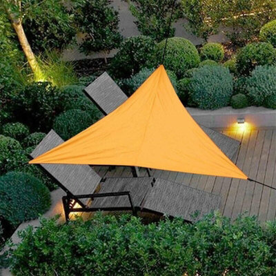 Shade sail Shade cloth Triangular sail Waterproof fabric awning ...