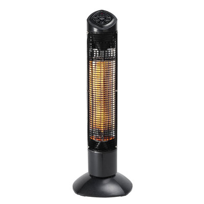 Shadow Diffusion Guadalupa 900W Swivel Floor Heater | DIY at B&Q