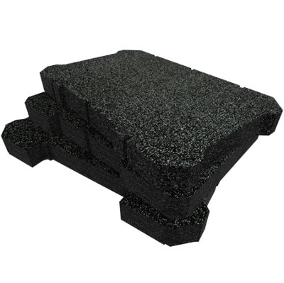 Shadow Foam Flex STACK PACK 3 Piece Storage System Inserts (Black 50mm)