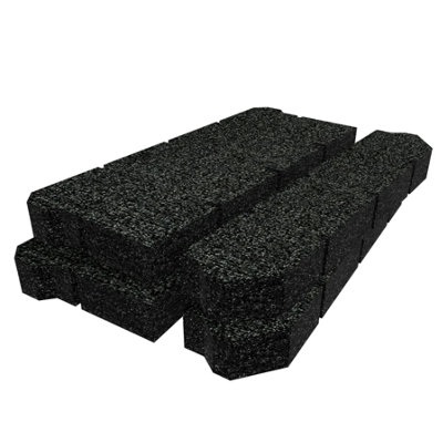 Shadow Foam Flex STACK PACK Deep Organiser Foam Inserts (Black 50mm)