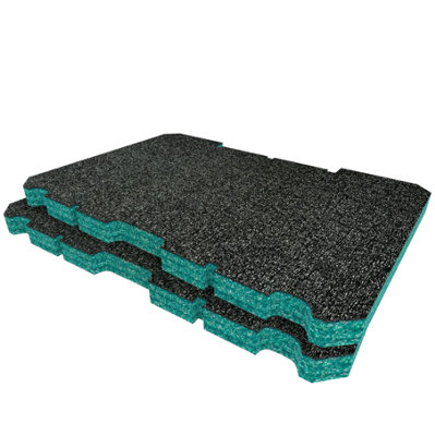Shadow Foam Flex STACK PACK Medium Box Foam Inserts Easy To Clean (Teal ...