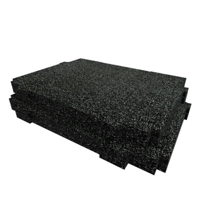 Shadow Foam Hikoki HIT System Case Foam Insert Cut and Peel Foam (Black ...