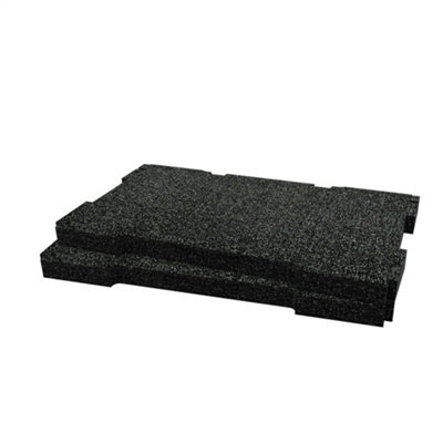 Shadow Foam Inserts for Erbauer Connecx Toolbox (Black 30mm)