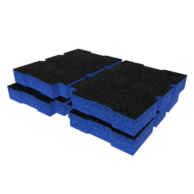Shadow Foam Klein MODbox Component Box Full Width Foam Inserts (Blue 50mm)