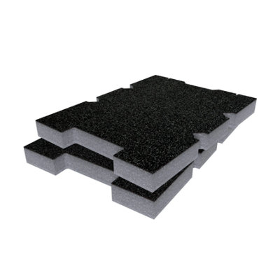 Shadow Foam Klein MODbox Component Box Half Width Foam Inserts (Grey 30mm)