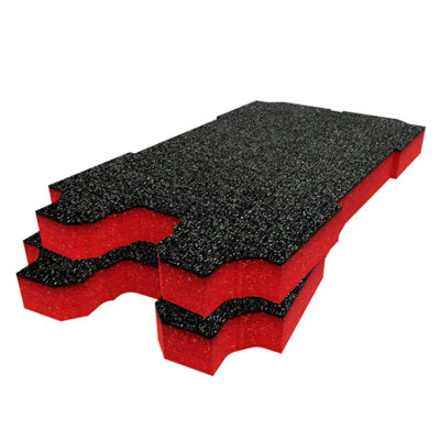 Shadow Foam Milwaukee Packout Compact Box Inserts Cut and Peel Foam ...