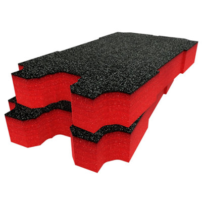 Shadow Foam Milwaukee Packout Compact Box Inserts Cut and Peel Foam ...