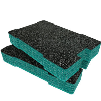 Shadow Foam Milwaukee Packout Compact Organiser Foam Insert (Teal 50mm)