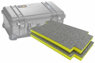 Shadow Foam Peli 1510 Foam Inserts (Base) Cut and Peel Foam (Yellow 30mm)