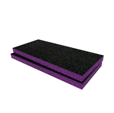 Shadow Foam Qbrick System PRO 600 Expert Foam Inserts (Purple 30mm)