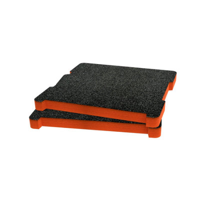 Shadow Foam Rothenberger ROCASE 4414 Foam Inserts Easy To Clean (Orange ...