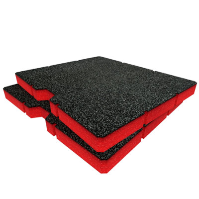 Shadow Foam Toughbuilt StackTech 3 XL Drawer Foam Inserts Easy To Clean ...