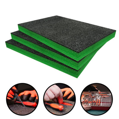 Shadow Foam Value Pack (600 x 420mm) Green 50mm