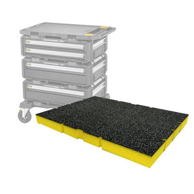 Shadowfoam SFI-DTSDXL1150Y DeWalt DXL Deep Drawer Foam Insert 50mm Yellow