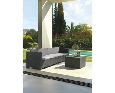 Shaf Verona 5 Piece Resin Modular Garden Furniture Set