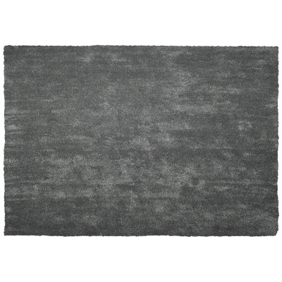 Shaggy Area Rug 160 x 230 cm Dark Grey DEMRE