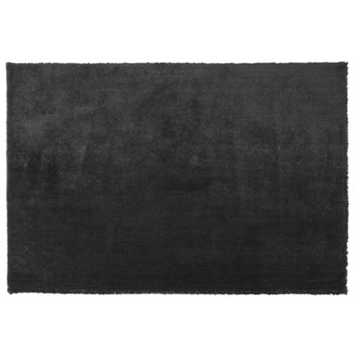 Shaggy Area Rug 200 x 300 cm Black EVREN