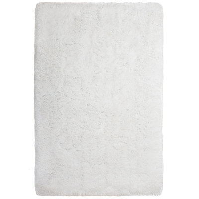 Shaggy Area Rug 200 x 300 cm White CIDE