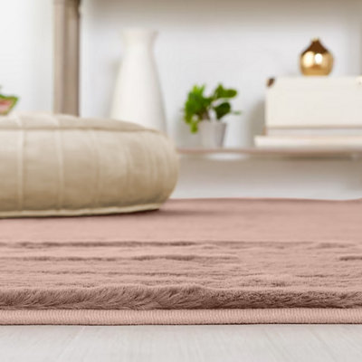 Shaggy Beige Rug Soft Thick Large Fluffy Rugs For Bedroom Living Dining Room Kitchen Hallway Runner Anti Slip Floor Carpets