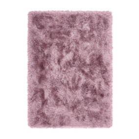 Shaggy Rug, Easy to Clean Rug, Anti-Shed Plain Rug, Modern Luxurious Rug for Bedroom, & Dining Room-43 X 43cm (Cushion)