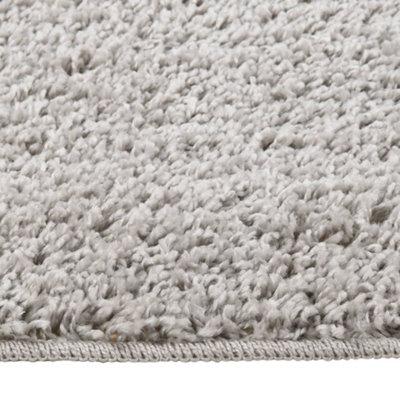 Shaggy Rug Light Grey 160x230 Cm Anti Slip 