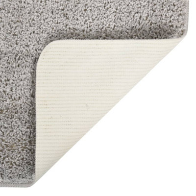 Shaggy Rug Light Grey 160x230 Cm Anti Slip 