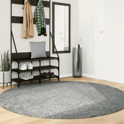 Shaggy Rug PAMPLONA High Pile Modern Green 200 cm