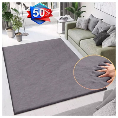 Shaggy Rug Soft Thick Large Anti Slip Fluffy Rugs For Living Room Bedroom Kitchen Luxury Modern Floor Carpet Indoor Outdoor