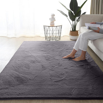 Shaggy Rug Soft Thick Large Anti Slip Fluffy Rugs For Living Room Bedroom Kitchen Luxury Modern Floor Carpet Indoor Outdoor