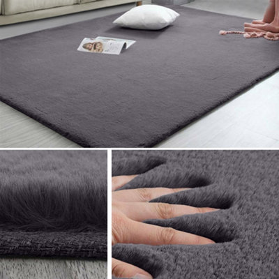 Shaggy Rug Soft Thick Large Anti Slip Fluffy Rugs For Living Room Bedroom Kitchen Luxury Modern Floor Carpet Indoor Outdoor